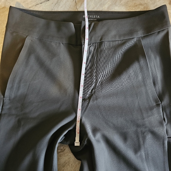 Athleta Gray Stellar Trouser Sz. 6 - Picture 8 of 10